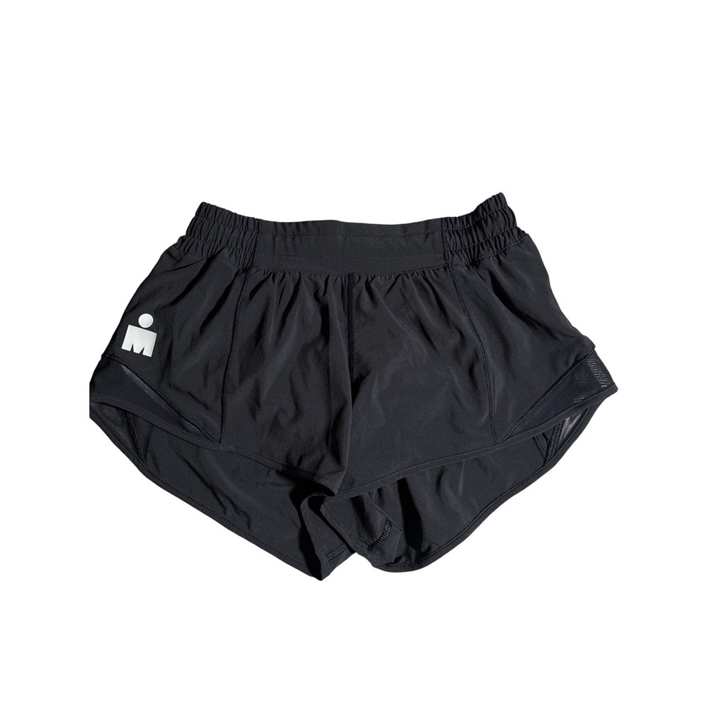 Lululemon Hotty Hot Short II 2" Ironman Running Shorts Womens 4 Activewear Gym